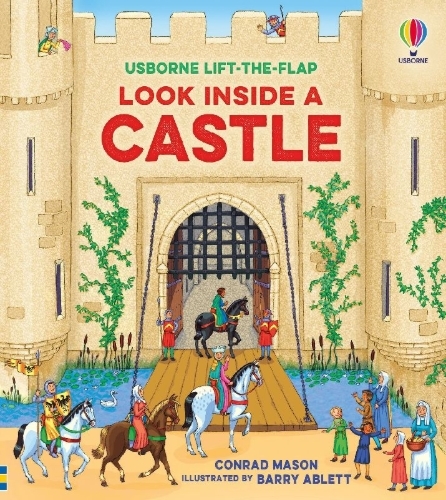 Buchcover und Innenansicht für das Buch: Look Inside a Castle