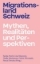 Buchcover und Innenansicht für das Buch: Migrationsland Schweiz
