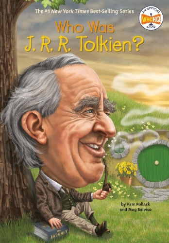 Buchcover und Innenansicht für das Buch: Who Was J. R. R. Tolkien?