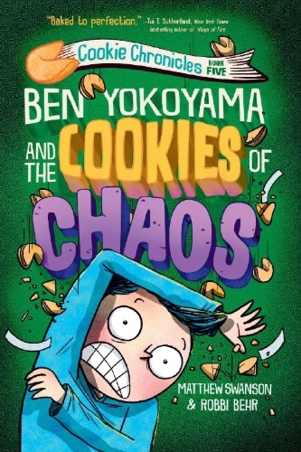 Buchcover und Innenansicht für das Buch: Ben Yokoyama and the Cookies of Chaos