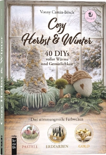 Buchcover und Innenansicht für das Buch: Cozy Herbst & Winter