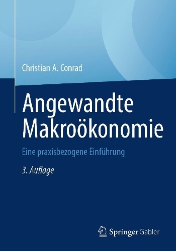 Buchcover und Innenansicht für das Buch: Angewandte Makroökonomie