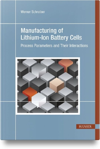 Buchcover und Innenansicht für das Buch: Manufacturing of Lithium-Ion Battery Cells