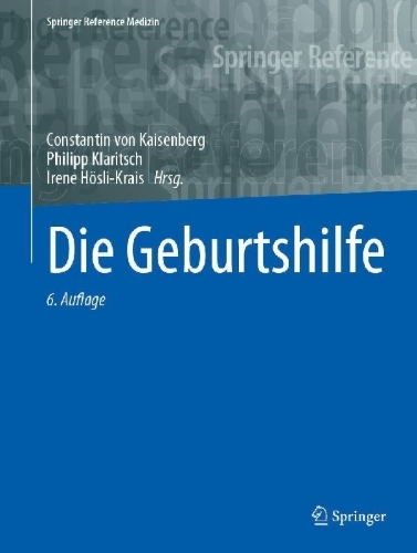 Buchcover und Innenansicht für das Buch: Die Geburtshilfe