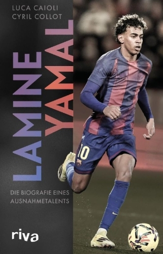 Buchcover und Innenansicht für das Buch: Lamine Yamal - Talent sans limite