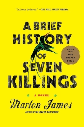 Buchcover und Innenansicht für das Buch: A Brief History of Seven Killings