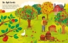 Buchcover und Innenansicht für das Buch: Mein erstes Stickerbuch: Bunter Herbst