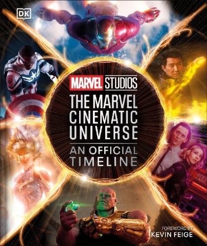 Buchcover und Innenansicht für das Buch: Marvel Studios The Marvel Cinematic Universe An Official Timeline