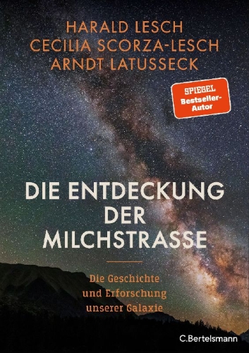 Buchcover und Innenansicht für das Buch: Die Entdeckung der Milchstraße