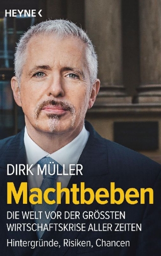 Buchcover und Innenansicht für das Buch: Machtbeben