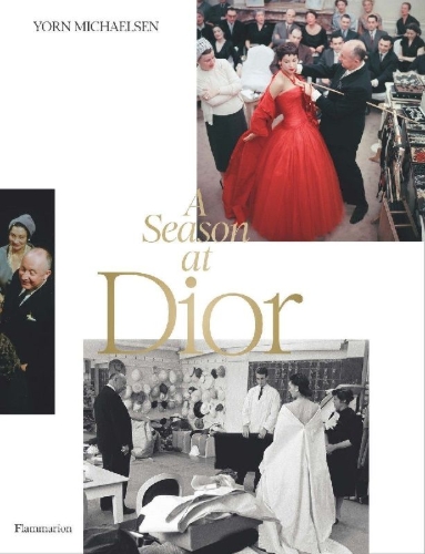 Buchcover und Innenansicht für das Buch: A Season at Dior
