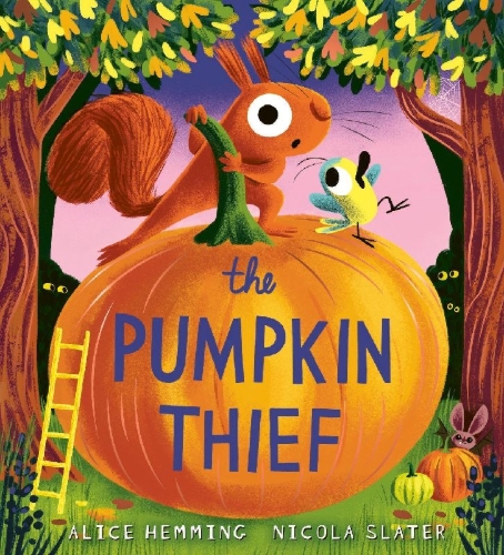 Buchcover und Innenansicht für das Buch: The Pumpkin Thief