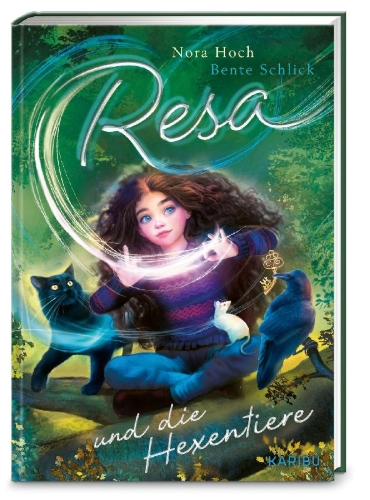 Buchcover und Innenansicht für das Buch: Resa und die Hexentiere (Band 1)