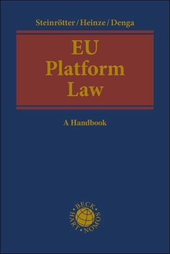 Buchcover und Innenansicht für das Buch: EU Platform Law