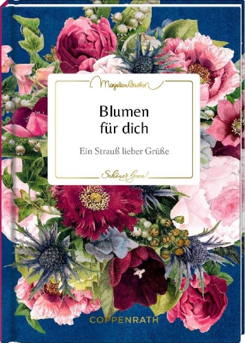 Buchcover und Innenansicht für das Buch: Blumen für dich