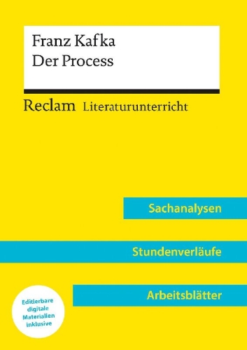 Buchcover und Innenansicht für das Buch: Franz Kafka: Der Process (Lehrerband) | Mit Downloadpaket (Unterrichtsmaterialien)