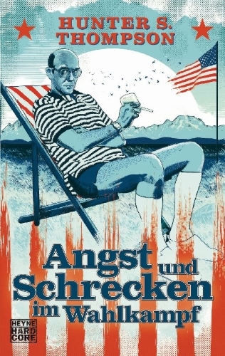 Buchcover und Innenansicht für das Buch: Angst und Schrecken im Wahlkampf