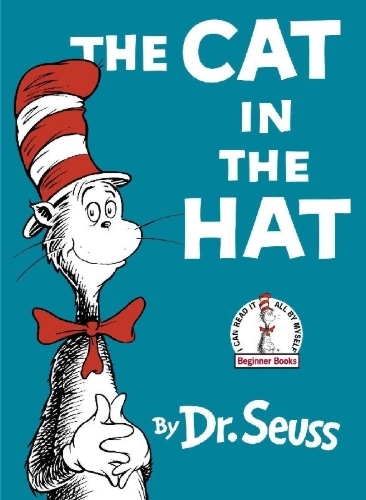 Buchcover und Innenansicht für das Buch: The Cat in the Hat
