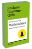 Buchcover und Innenansicht für das Buch: Weihnachten. Literarisches und Kurioses zum Fest. 50 Fragen und Antworten für Büchermenschen