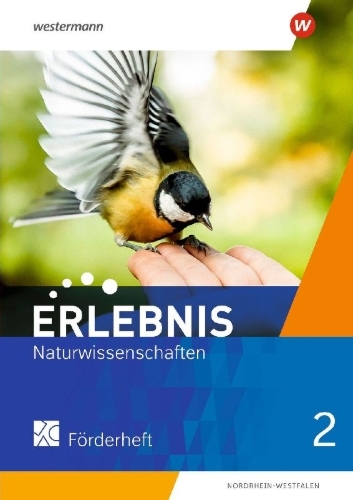 Buchcover und Innenansicht für das Buch: Erlebnis Naturwissenschaften 2. Förderheft. Für Nordrhein-Westfalen