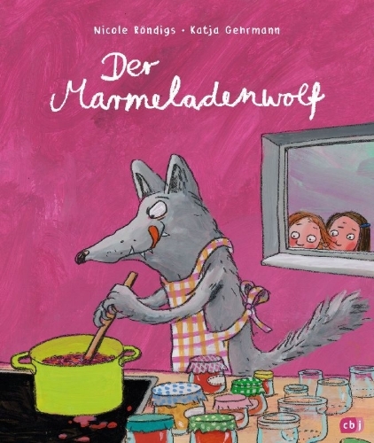 Buchcover und Innenansicht für das Buch: Der Marmeladenwolf