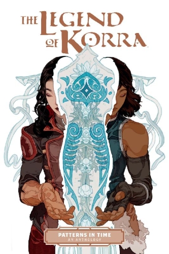 Buchcover und Innenansicht für das Buch: The Legend of Korra: Patterns in Time