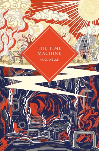 Buchcover und Innenansicht für das Buch: The Time Machine