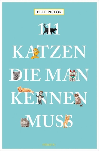 Buchcover und Innenansicht für das Buch: 111 Katzen, die man kennen muss