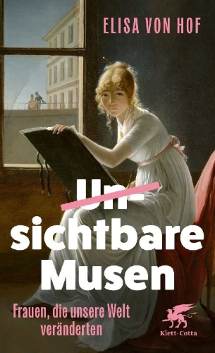 Buchcover und Innenansicht für das Buch: Unsichtbare Musen