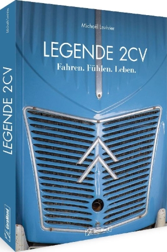 Buchcover und Innenansicht für das Buch: Legende 2 CV