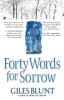 Buchcover und Innenansicht für das Buch: Forty Words for Sorrow