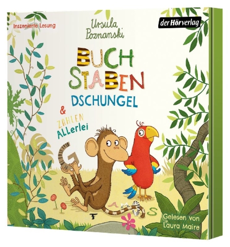 Buchcover und Innenansicht für das Buch: Buchstabendschungel & Zahlenallerlei