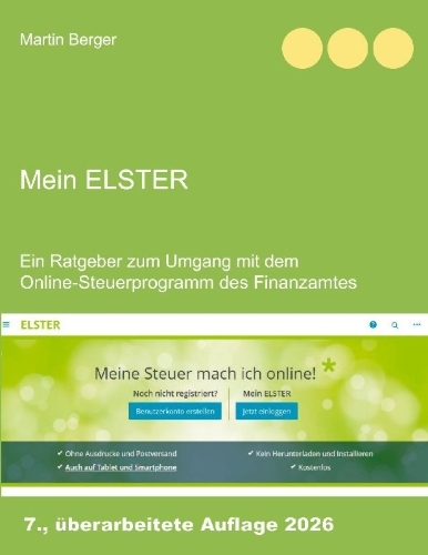 Buchcover und Innenansicht für das Buch: Mein Elster