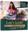 Buchcover und Innenansicht für das Buch: Let's knit! 24 Events im Advent
