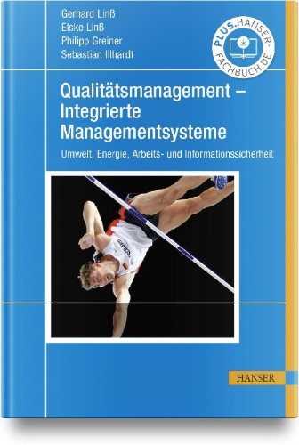 Buchcover und Innenansicht für das Buch: Qualitätsmanagement - Integrierte Managementsysteme