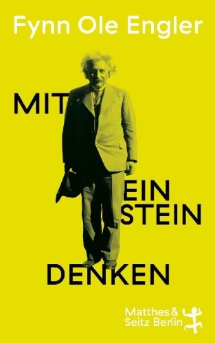 Buchcover und Innenansicht für das Buch: Mit Einstein denken