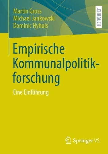 Buchcover und Innenansicht für das Buch: Empirische Kommunalpolitikforschung