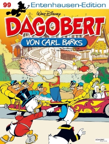Buchcover und Innenansicht für das Buch: Disney: Entenhausen-Edition Bd. 99