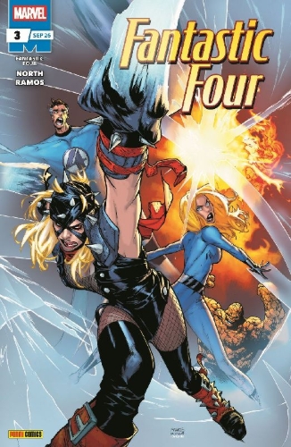 Buchcover und Innenansicht für das Buch: Fantastic Four (2025) #7-#9