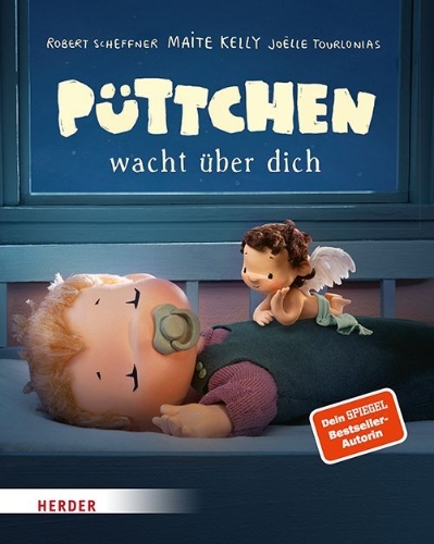 Buchcover und Innenansicht für das Buch: Püttchen wacht über dich (Pappbilderbuch)
