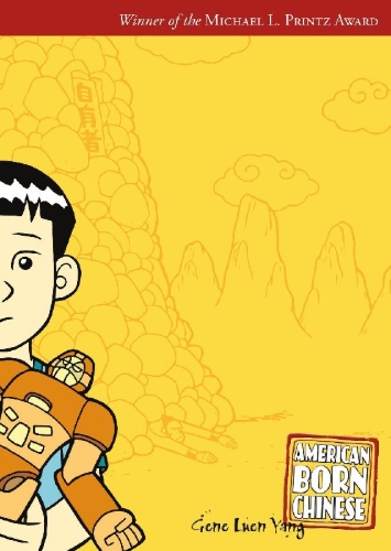 Buchcover und Innenansicht für das Buch: American Born Chinese
