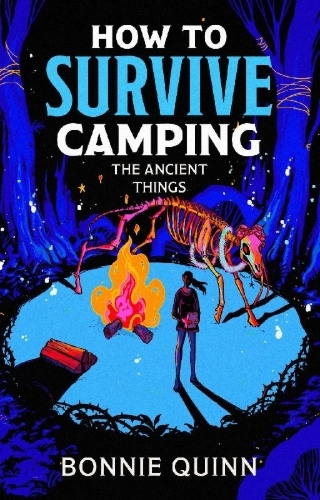Buchcover und Innenansicht für das Buch: How to Survive Camping: The Ancient Things