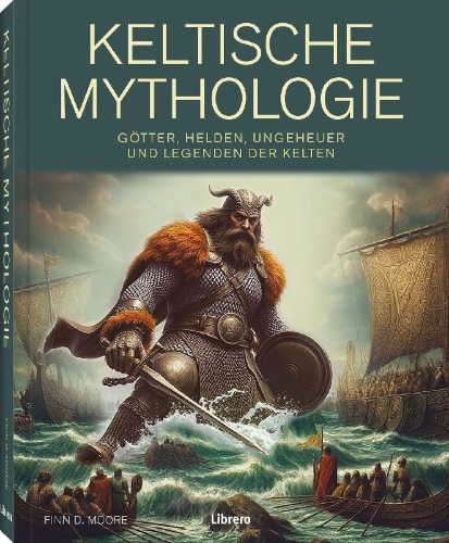 Buchcover und Innenansicht für das Buch: Keltische Mythologie