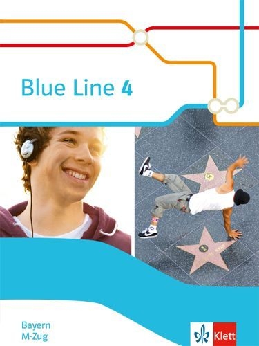 Buchcover und Innenansicht für das Buch: Blue Line 4 M-Zug. Ausgabe Bayern. Schülerbuch (Hardcover) Klasse 8