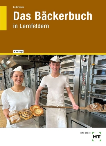 Buchcover und Innenansicht für das Buch: Das Bäckerbuch