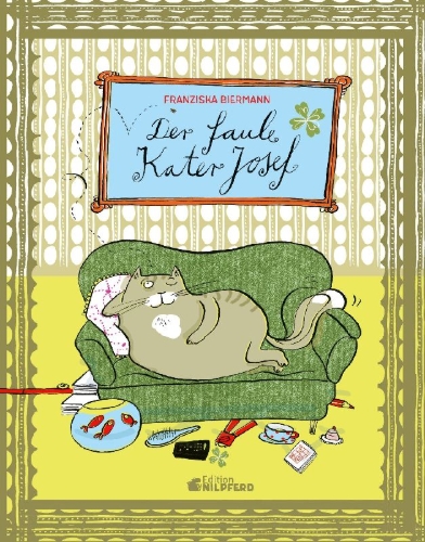Buchcover und Innenansicht für das Buch: Der faule Kater Josef