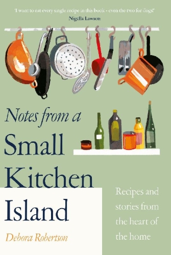 Buchcover und Innenansicht für das Buch: Notes from a Small Kitchen Island