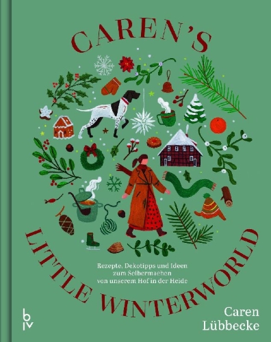 Buchcover und Innenansicht für das Buch: Caren's little Winterworld