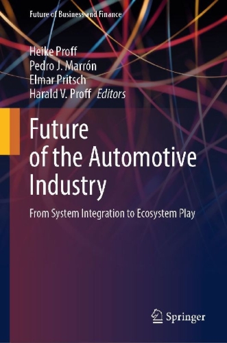 Buchcover und Innenansicht für das Buch: Future of the Automotive Industry