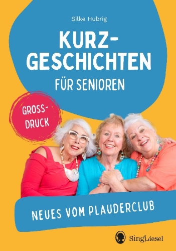 Buchcover und Innenansicht für das Buch: Neue Geschichten vom Plauderclub
